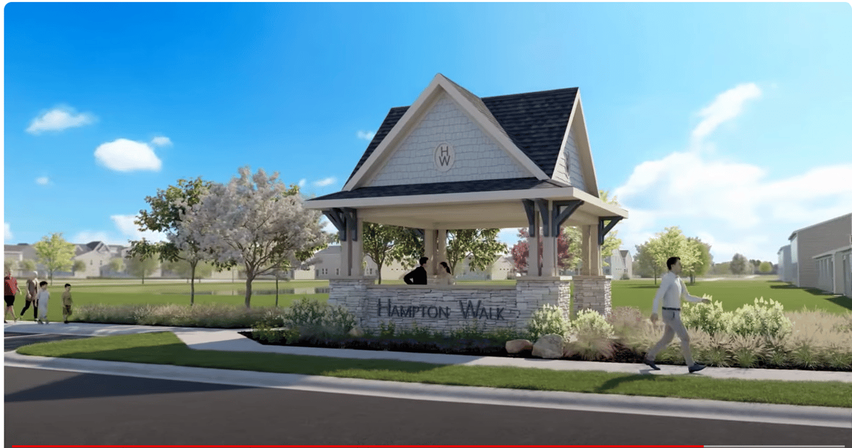 Luxury New Townhomes in McCordsville The Townes at Hampton Walk